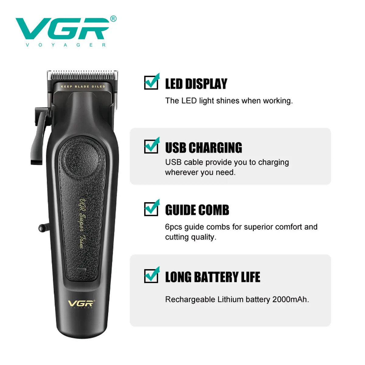 V-197 professional hair clipper