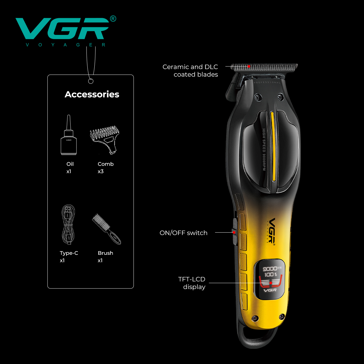 V-226 professional hair trimmer