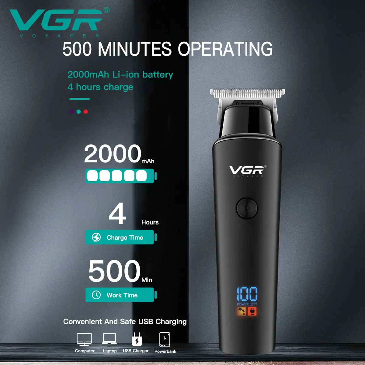 Professional hair clipper V-937